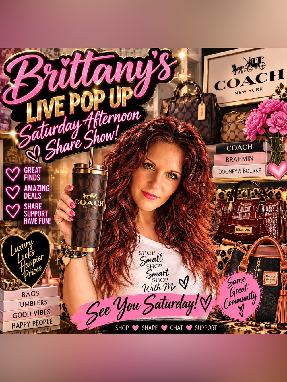 Live Saturday Pop-Up Share Show